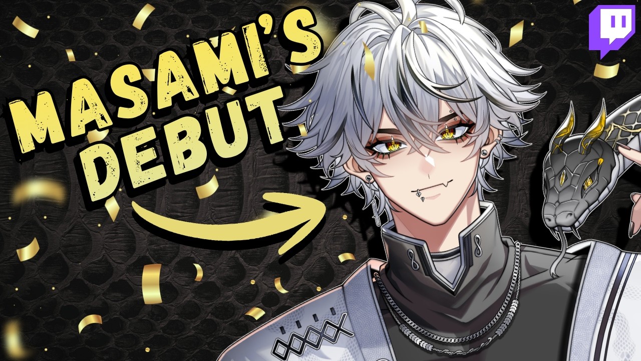 MY OFFICIAL VTUBER DEBUT!! | Meet Masami 🤍🐍 (FIRST STREAM)