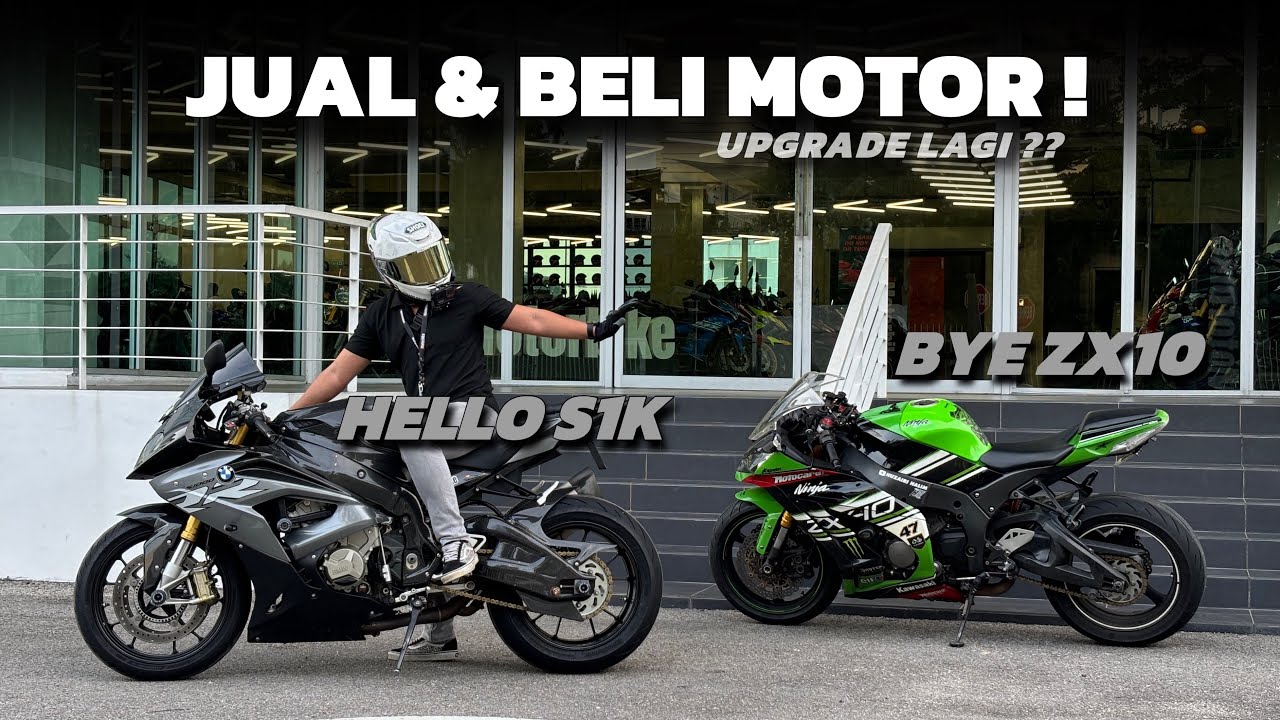 JUAL ZX10 BELI S1K ?! CARI MOTOR IDAMAN | LUBUK MOTOR TERPAKAI iMOTORBIKE GLENMARIE | HUZAIRI HALIM