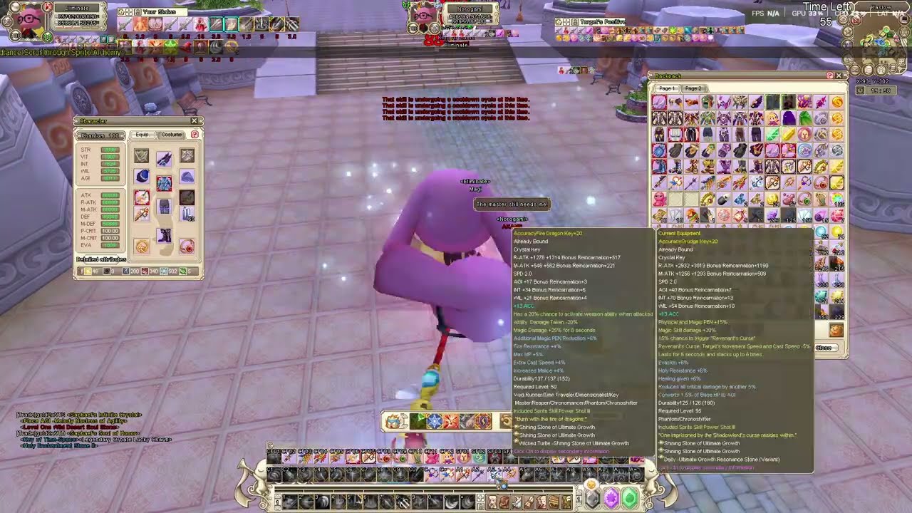 Grand Fantasia Global Phantom Vs Destroyer Norogami , many duels