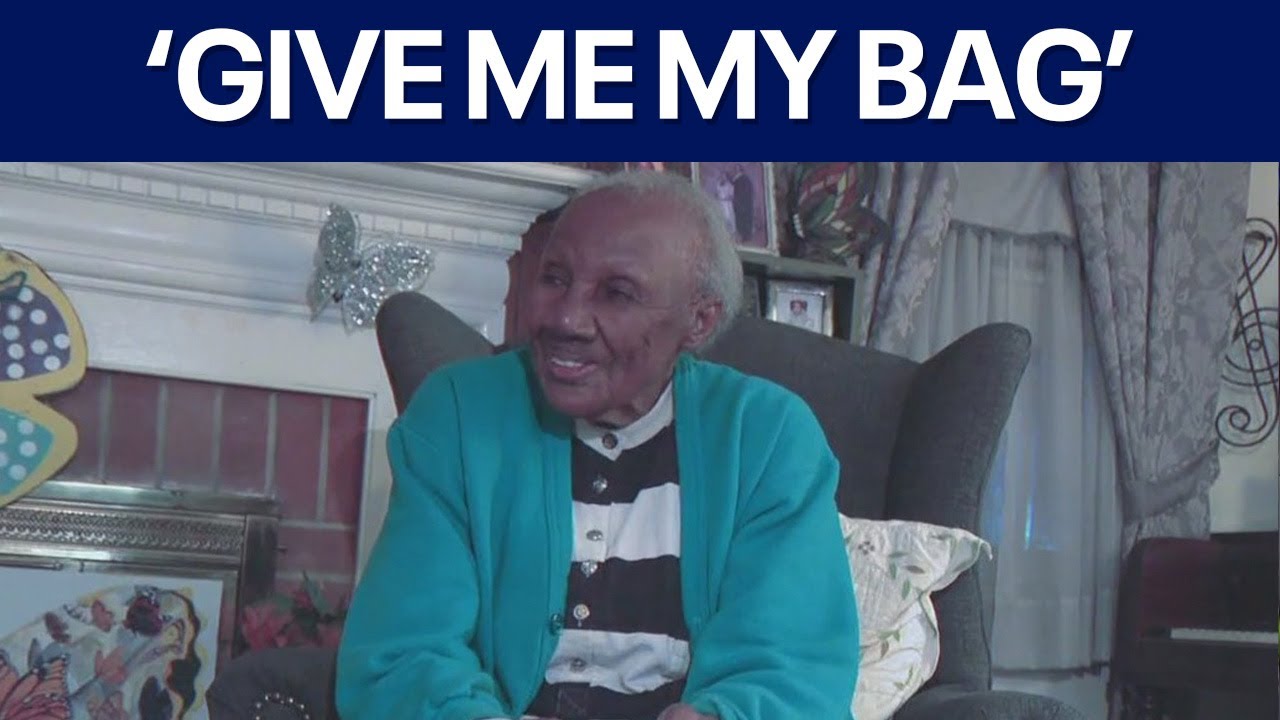 94-year-old woman fights back as man, dressed as woman, attempts to steal her purse