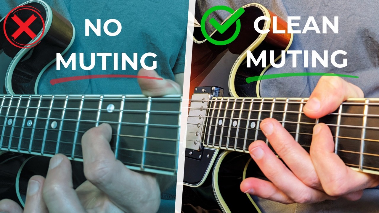 Why Your Guitar Playing Sounds Messy (Fix Your Guitar Muting in 5 Minutes)