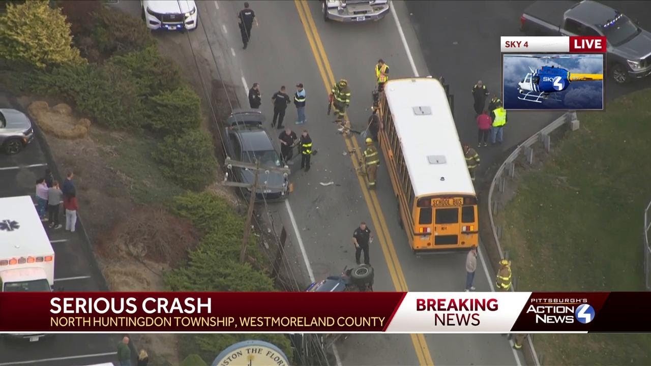 Serious crash North Huntingdon Township