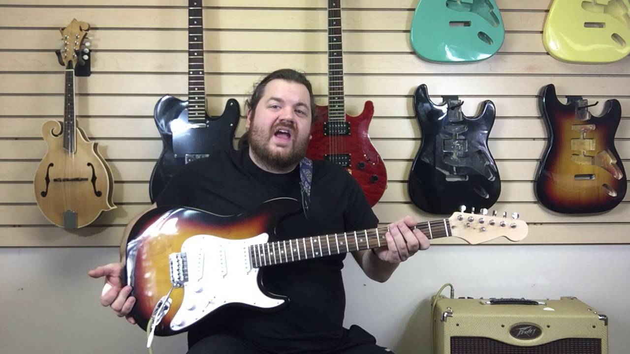 SOLO Diy Guitar Kit, Model STK - Sound Demo 1