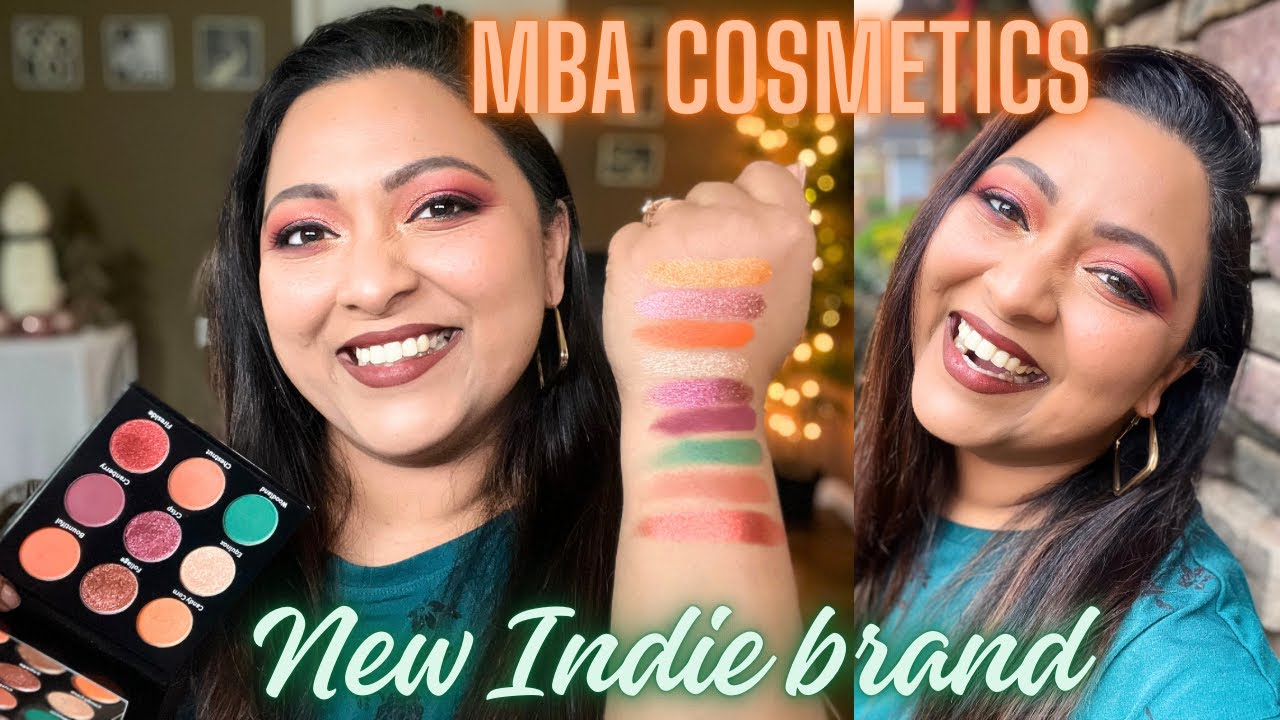 TESTING MBA COSMETICS AUTUMN KISSES PALETTE | SMITHY SONY