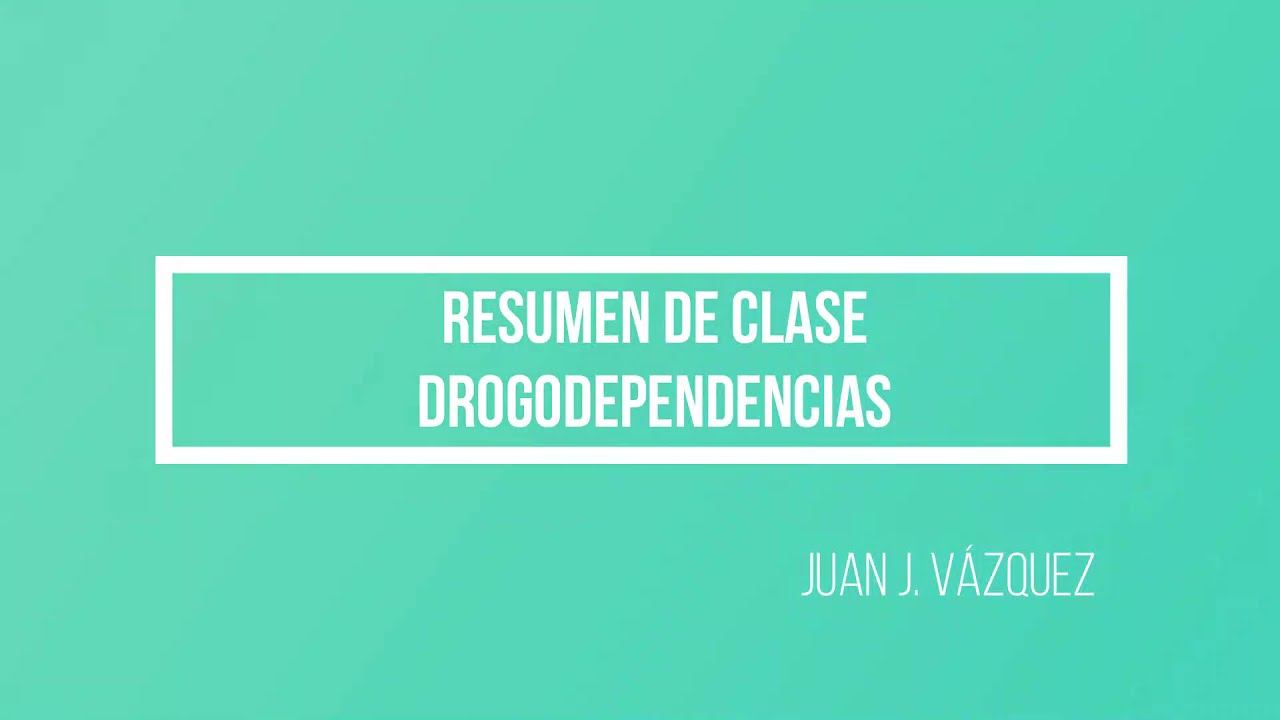 Drogodependencia