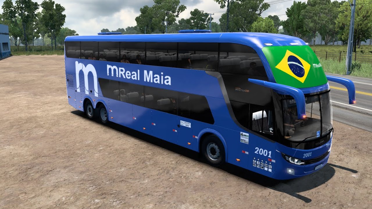 BUS ETS2 - VIAGEM 711 - MARABÁ.PA X AÇAILANDIA.MA - REAL MAIA