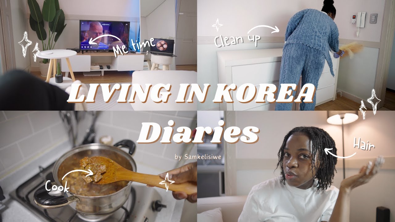 Living in Korea Diaries / A chilled weekend in my life / South African YouTuber /