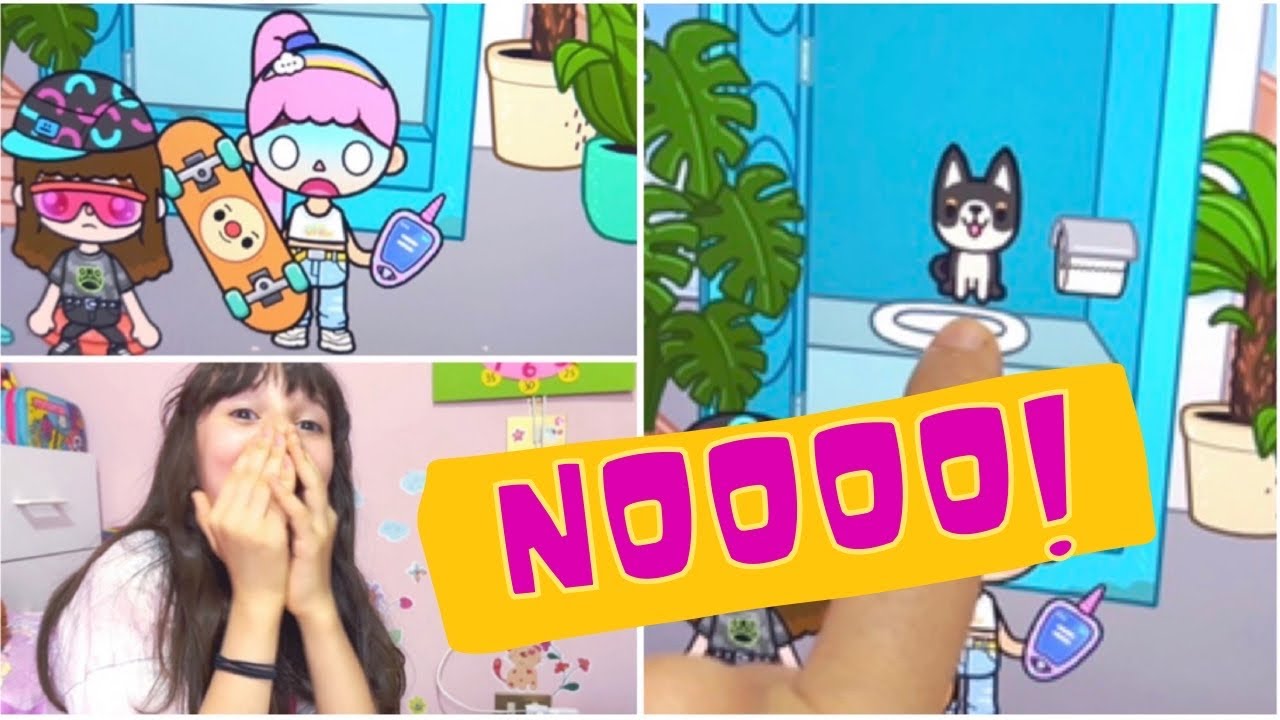 Povero cane 😭 non meritava quella fine! Silvia e Alyssa Skater con imprevisto su Toca World
