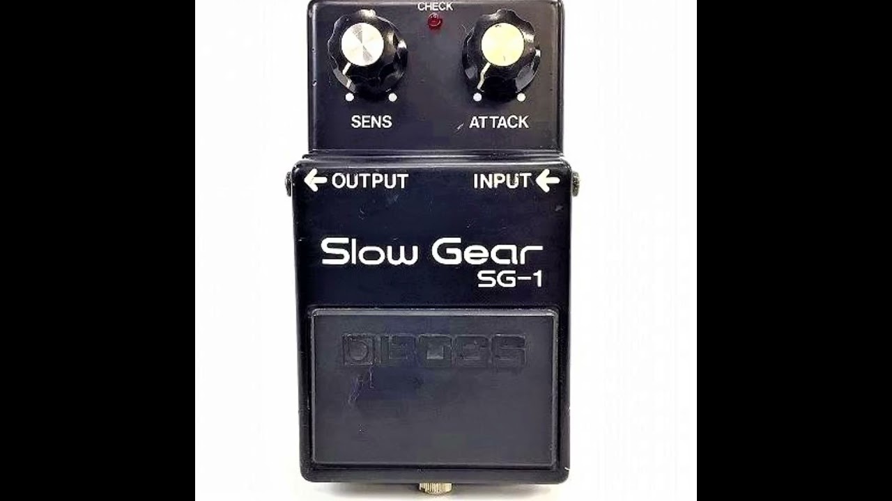 Boss Slow Gear SG-1: One of super extremely rare pedal ever made #slowgear #boss #pedals #shorts