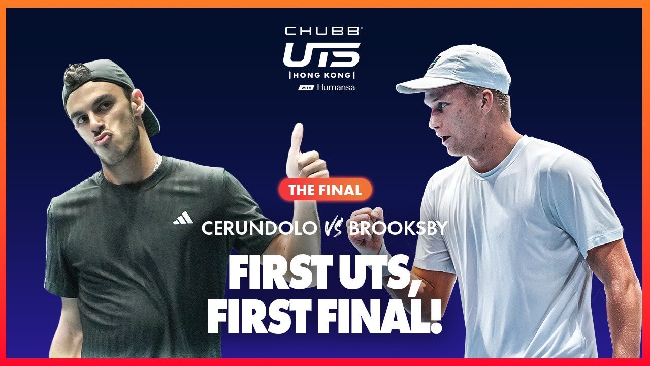 El Canon Francisco Cerundolo vs The Show Jenson Brooksby | Chubb UTS Hong Kong with Humansa 2025