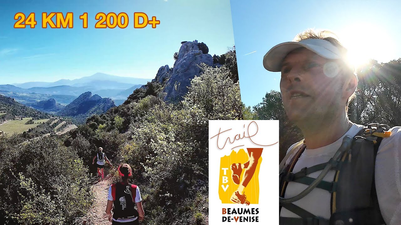 Trail de Beaumes de Venise : 24 km 1200 D+