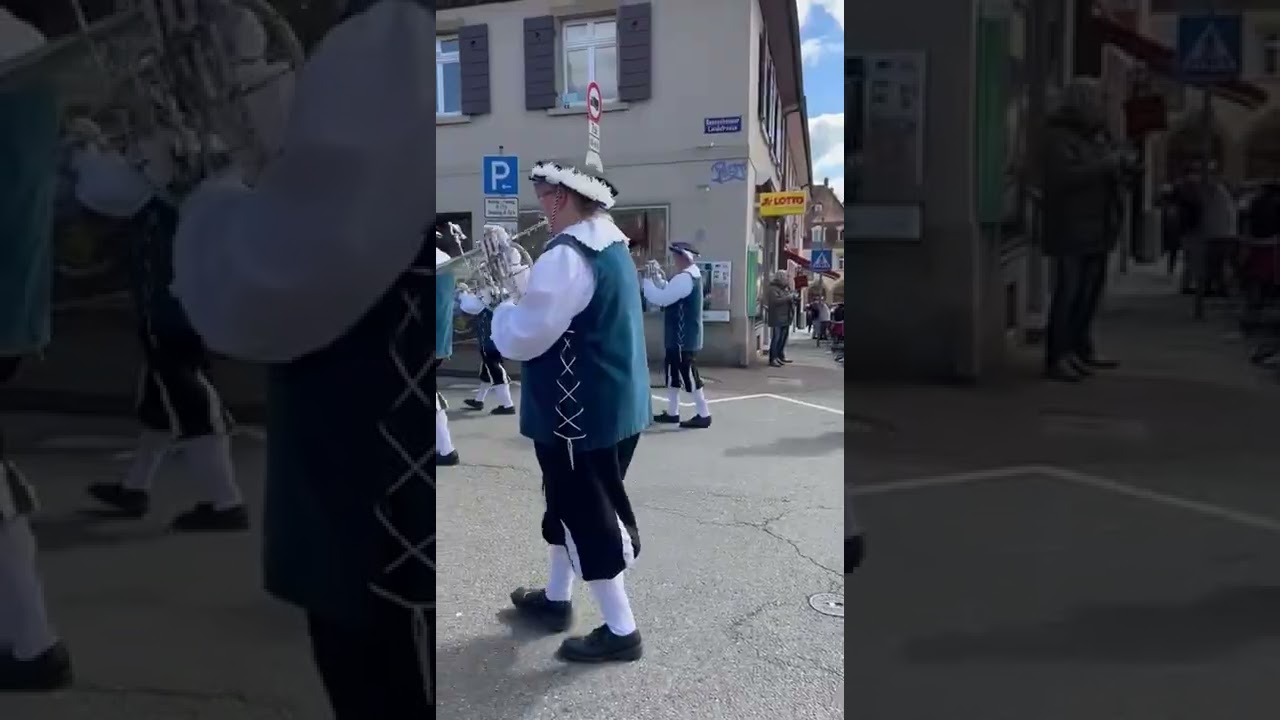 FZ Hendsemer Herolde beim Sommertagsumzug am 03.04.2022 in Handschuhsheim/Hendesse