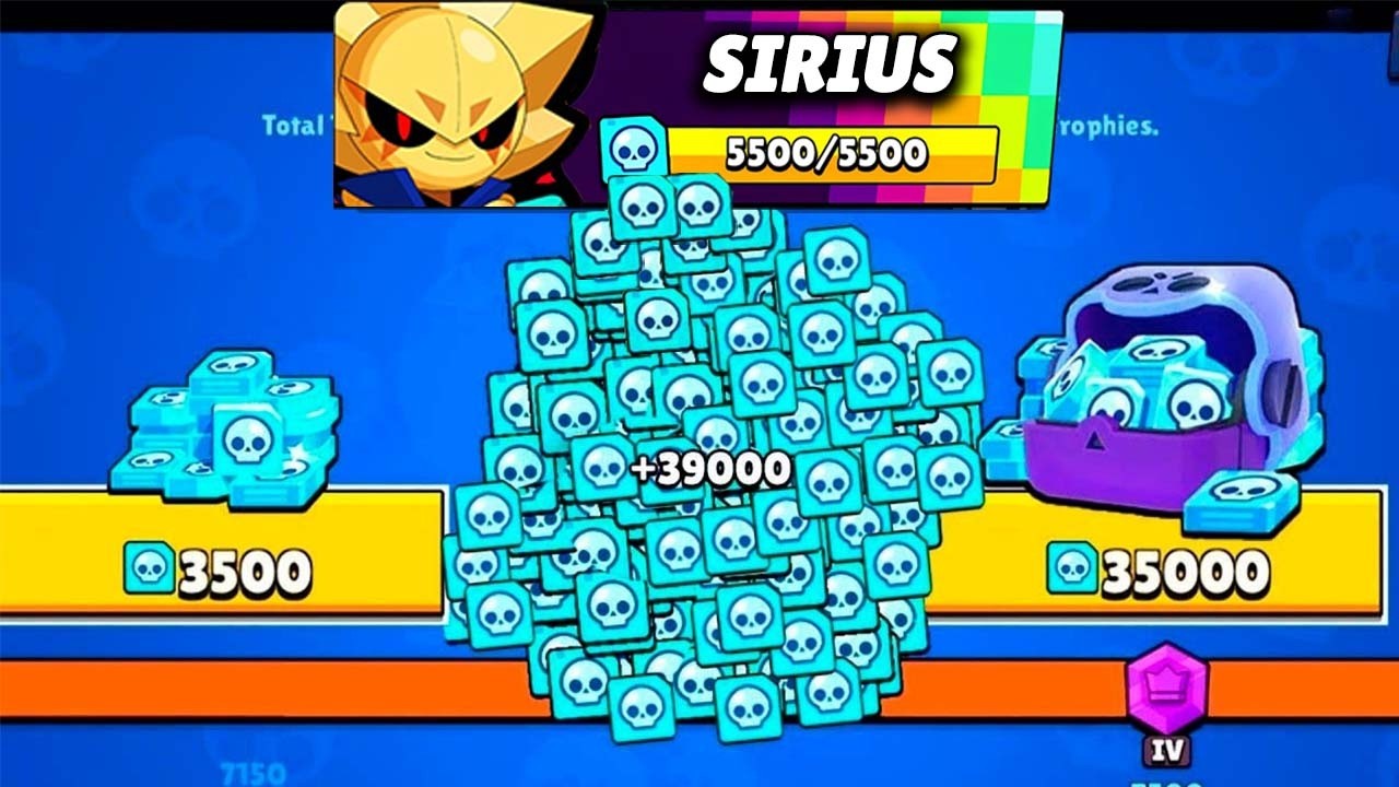 WOOOW!!!😱 SIRIUS 5500 CREDITS ULTRA LEGENDARY GIFTS!🎁 BRAWL STARS NEW UPDATE!😁