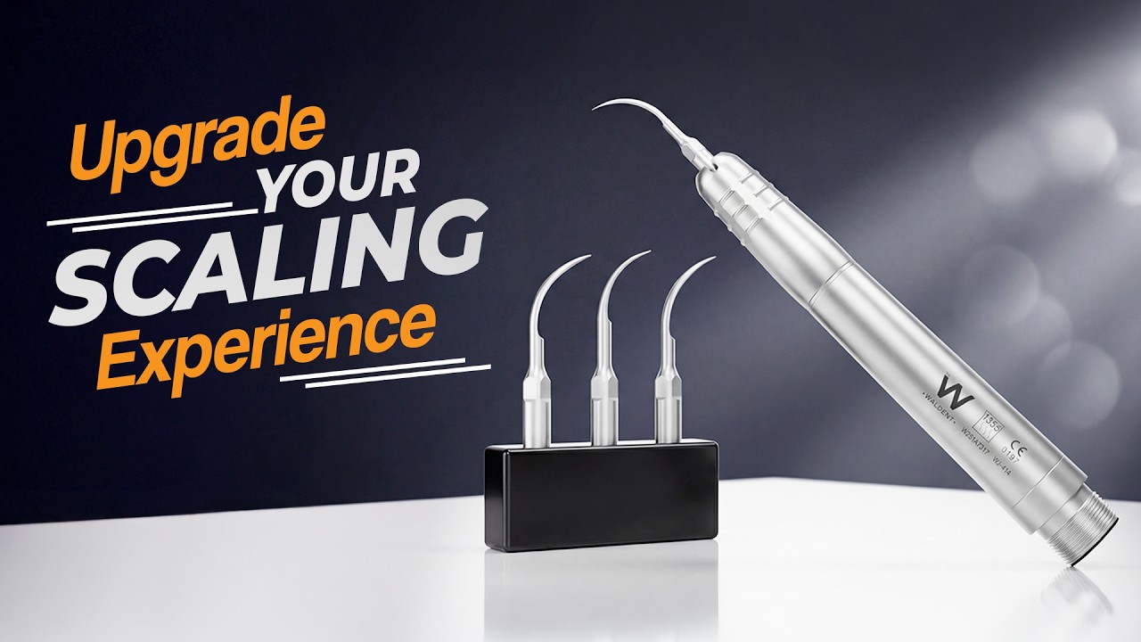 Waldent Air Scaler for Sonic Scaling | Unboxing, Setup & Usage Guide | Dentalkart