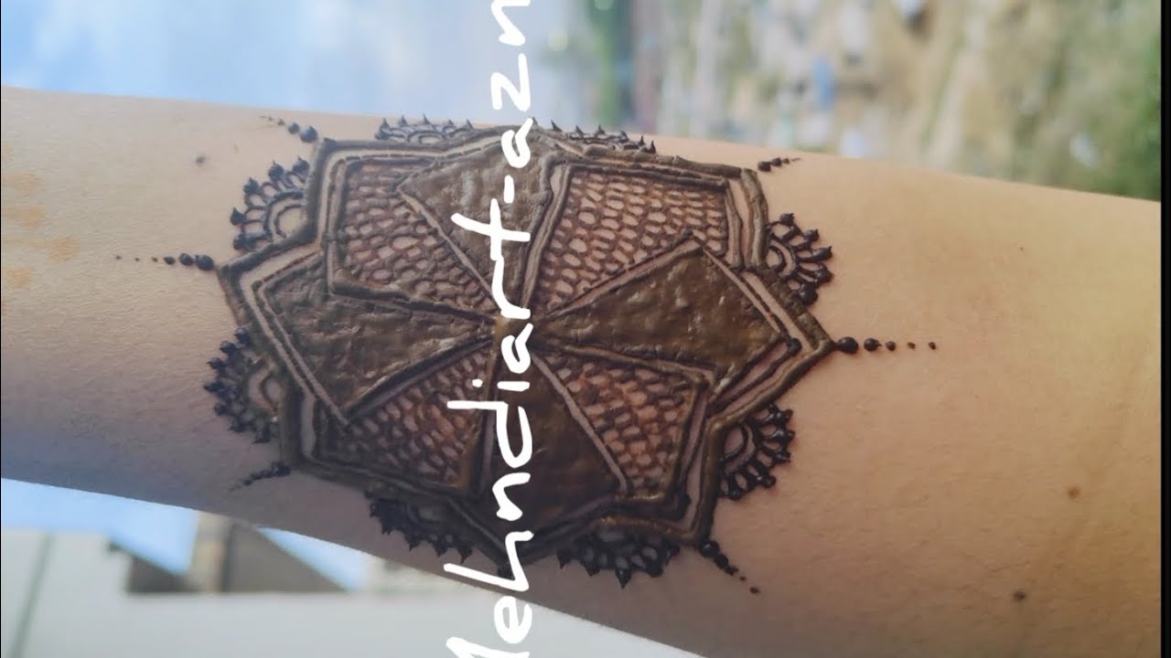 Mandala Mehndi Design Tattoo|| Attractive And Stylish Arabic Mandala Tattoo Mehndi Design 2024