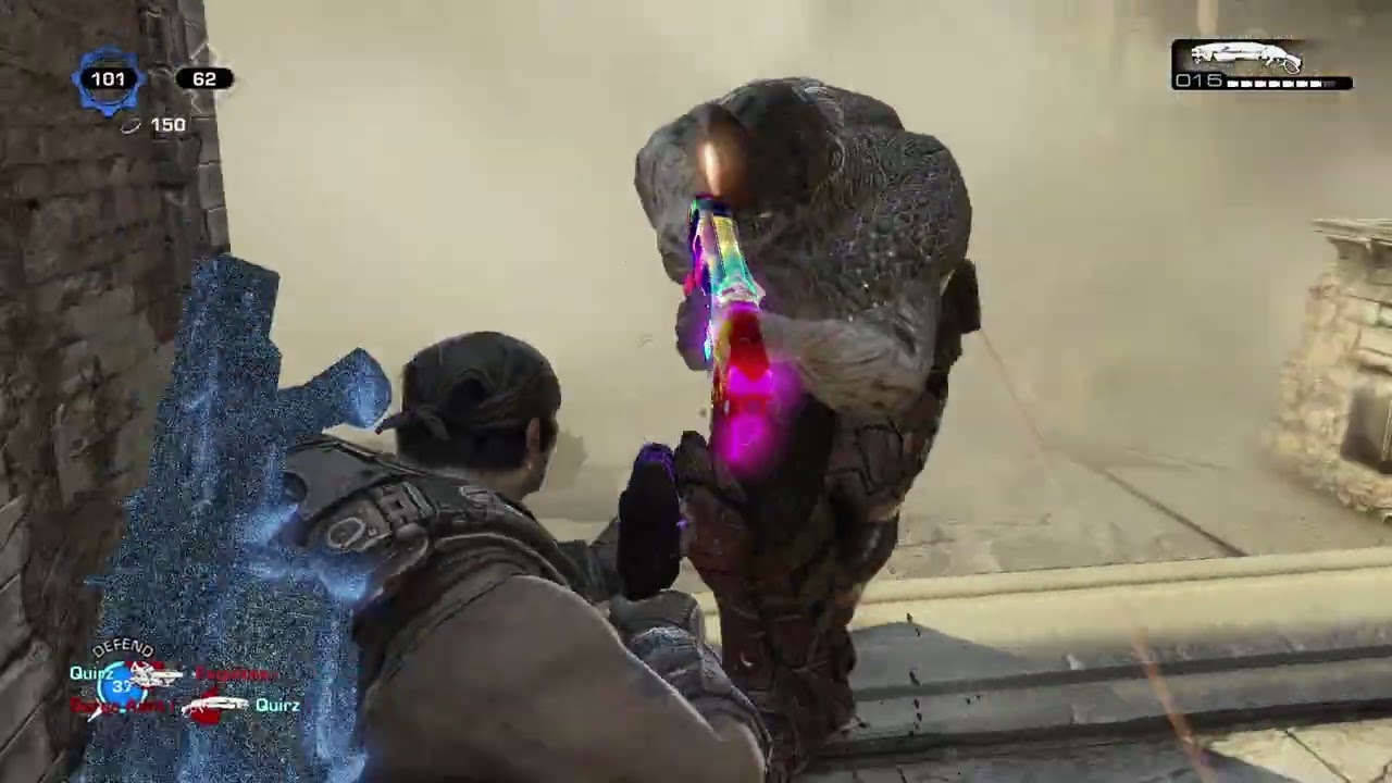 Вступил в войну против Мерси — Gears of War 3