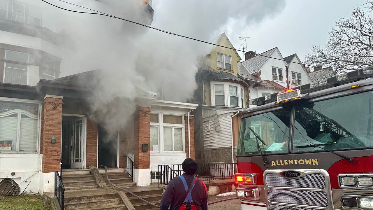 2nd Alarm Fire with Entrapment, Allentown, Pennsylvania - 2.22.26