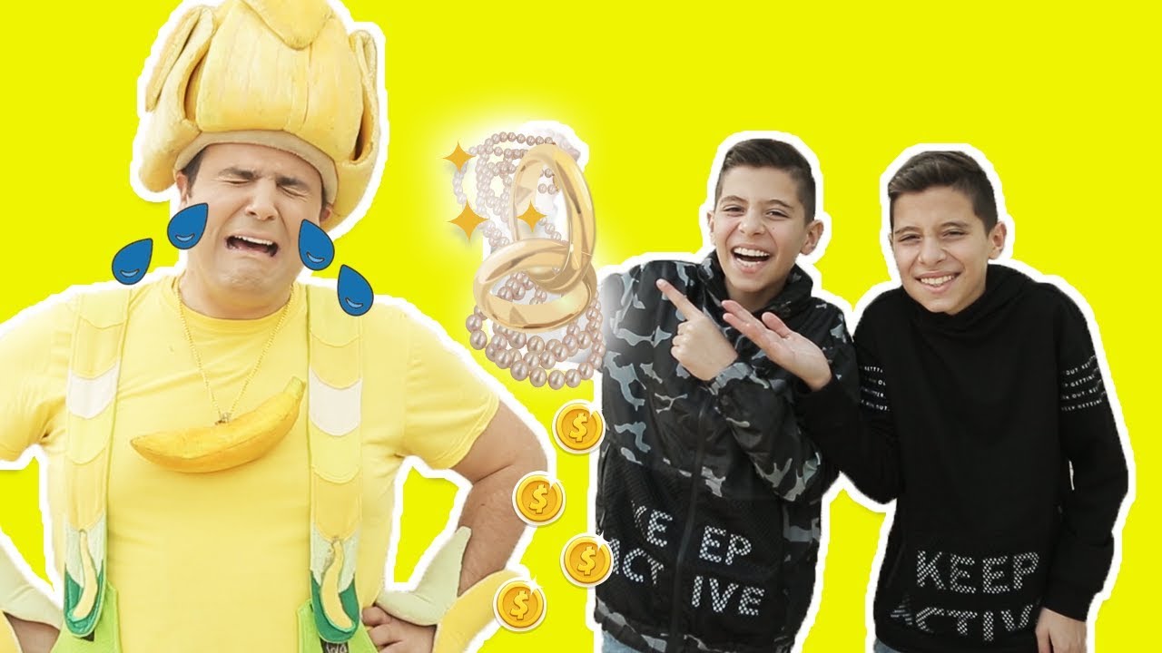 فوزي موزي وتوتي – خدعة عفو وعدي –Afu & Adi's Prank
