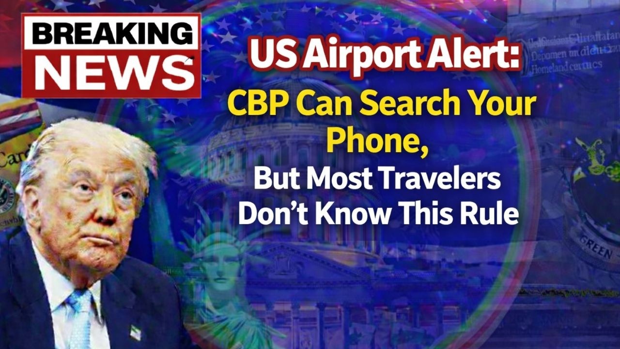US Airport Alert: CBP Can Search Your Phone, But Most Travelers Don’t Know This Rule