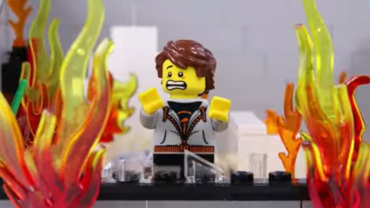 LEGO Firefighter Fail | LEGO Stop Motion | Billy Bricks