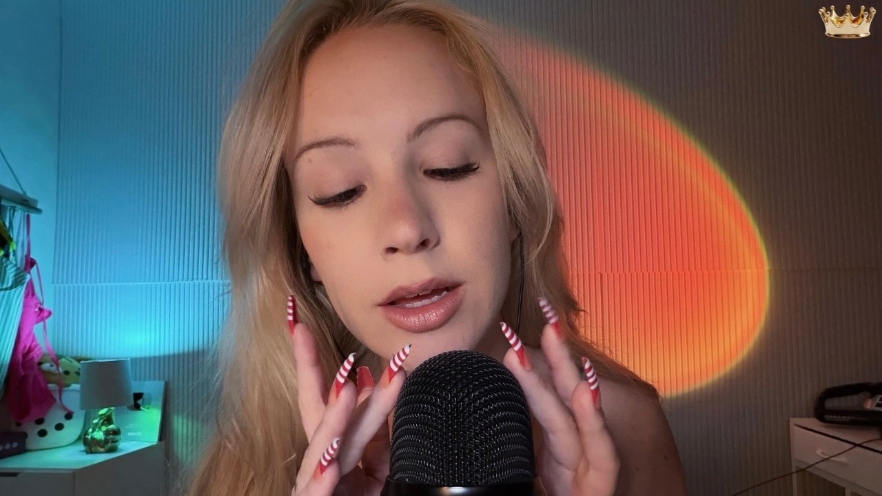 ASMR Mouth sounds & hand movements to hypnotize you (with whispers)