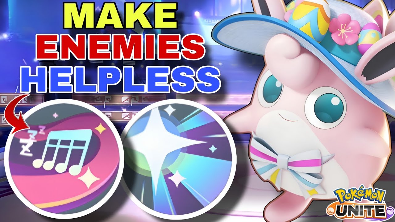 WIGGLYTUFF's SING Makes Opponents Completely Helpless if You Play Like This | Pokemon Unite