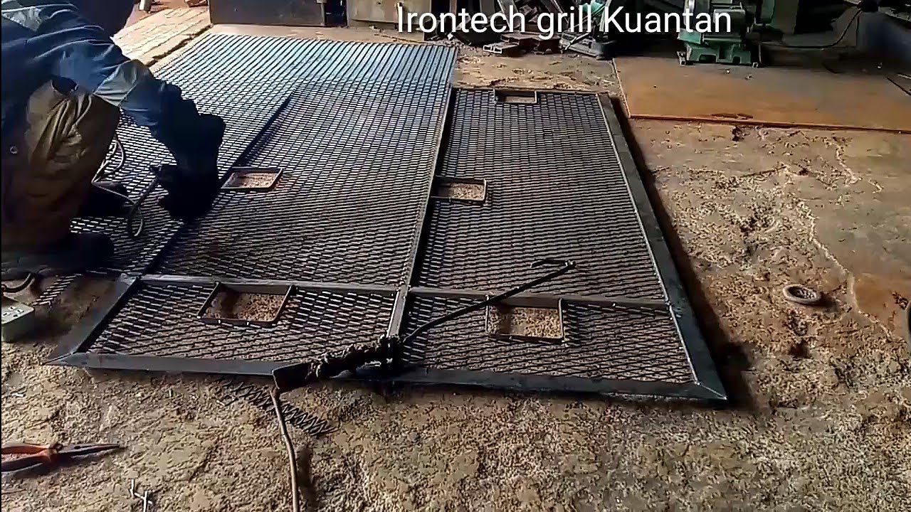 Build window grill | expanded metal design