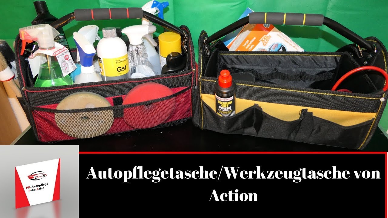 Autopflege/Werkzeug -Tasche von Action