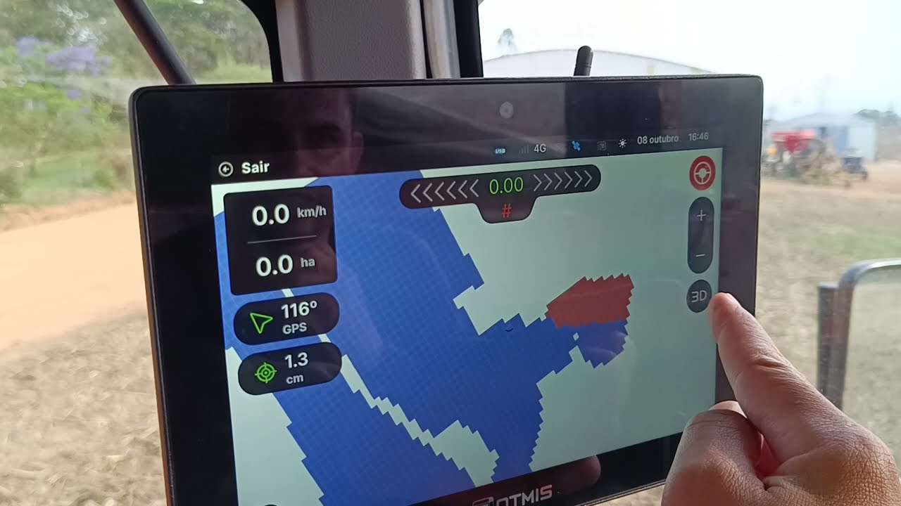 Como inserir mapa de taxa variavel 8030 NPK