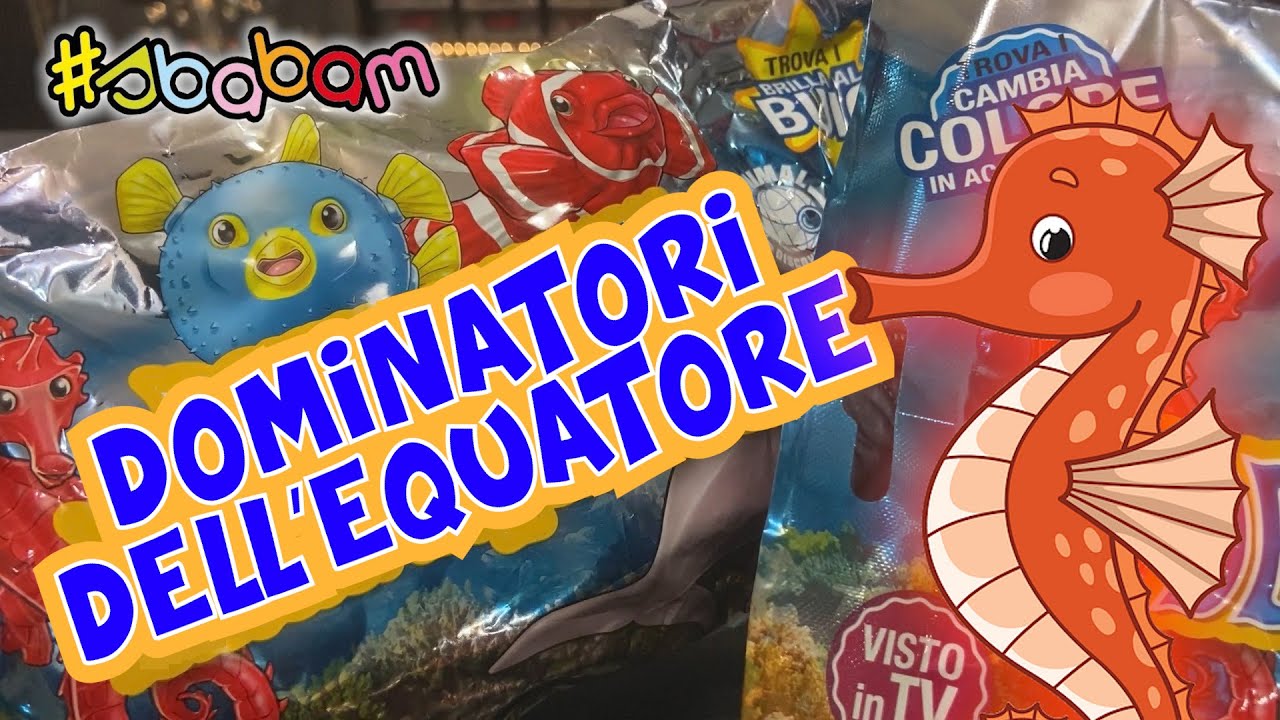 🐙 DOMINATORI dell'EQUATORE 🐟 La NUOVA COLLAZIONE! Sbabam | Speciale Edicola