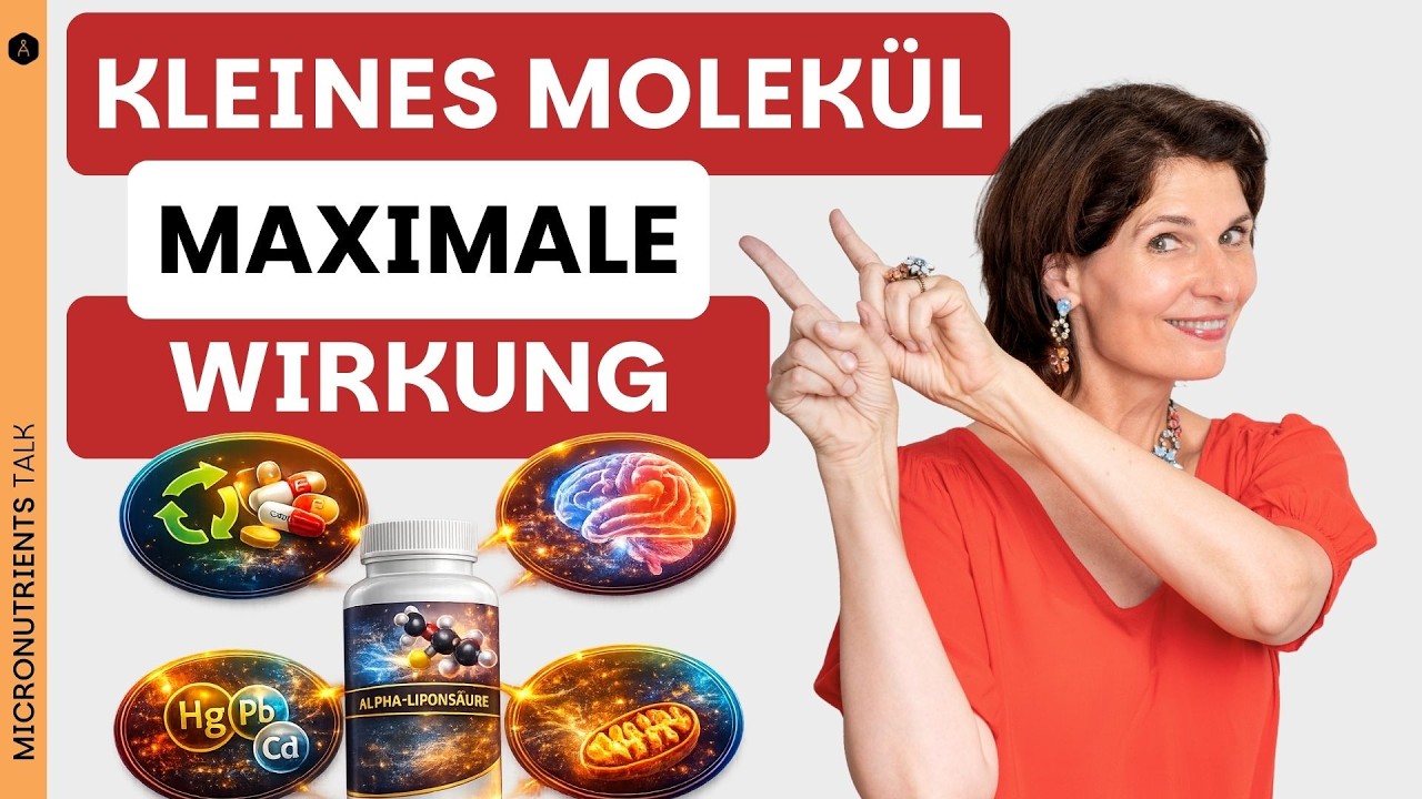 Ein Molekül – vier Schlüsselwirkungen: Warum Alpha-Liponsäure so kraftvoll ist