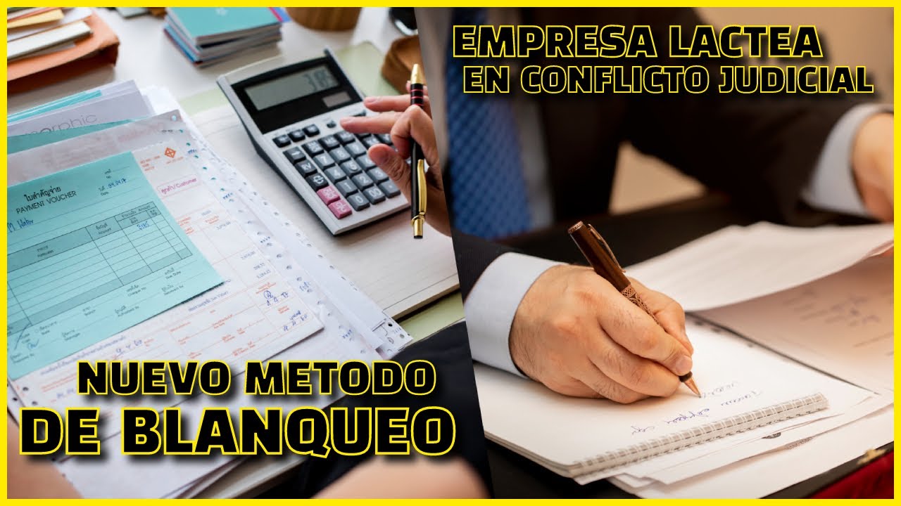 CONFLICTO JUDICIAL entre el gremio y empresa lactea - NUEVO METODO para BLANQUEAR ingresos