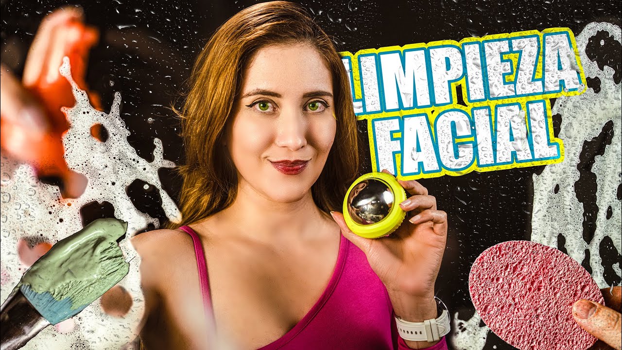 ASMR LIMPIEZA FACIAL PROFUNDA | ASMR Español | Asmr with Sasha