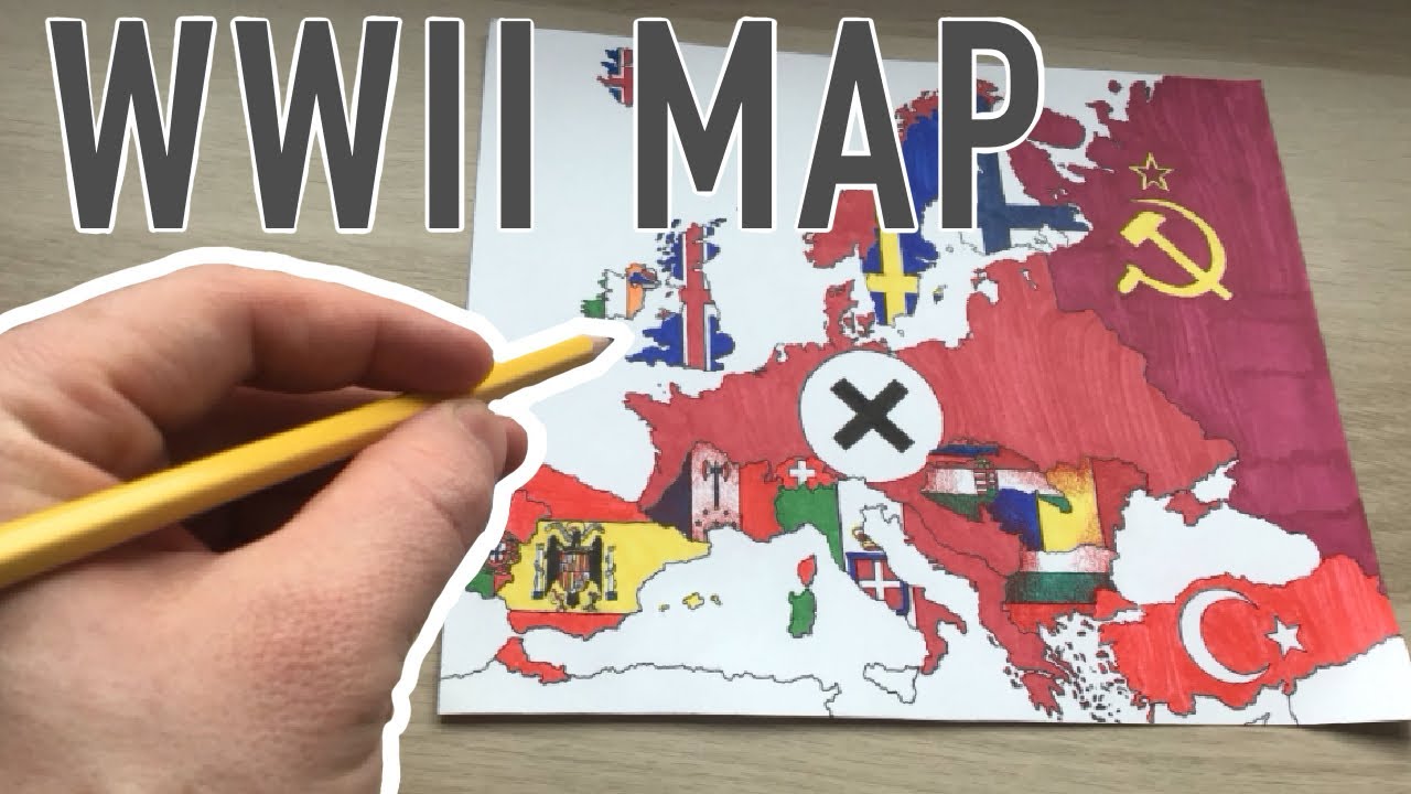 drawing Europe in 1941
