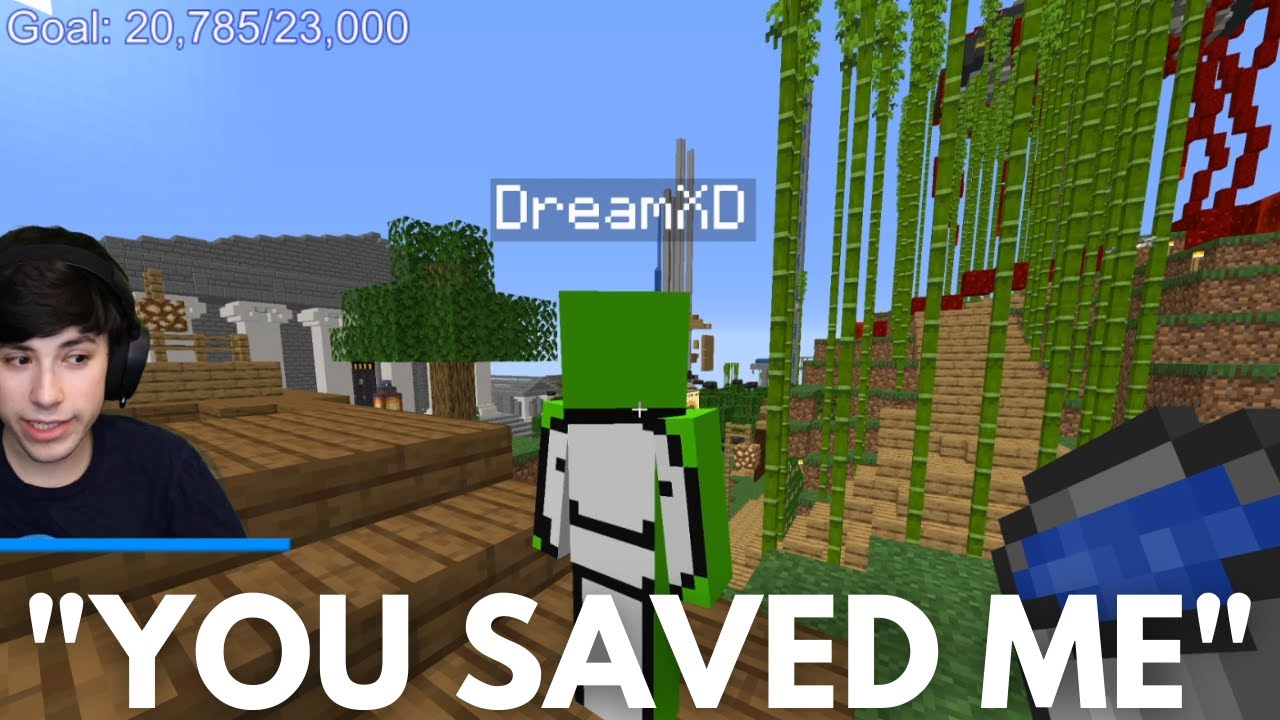 DreamXD Saves GeorgeNotFound from the EGG - Dream SMP