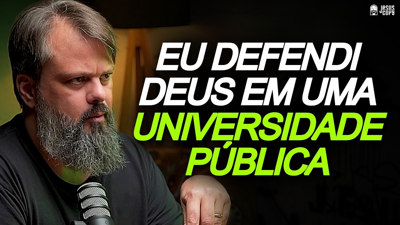 DEUS EXISTE? APOLOG&Eacute;TICA CRIST&Atilde; - TASSOS LYCURGO | Podcast Jesuscopy