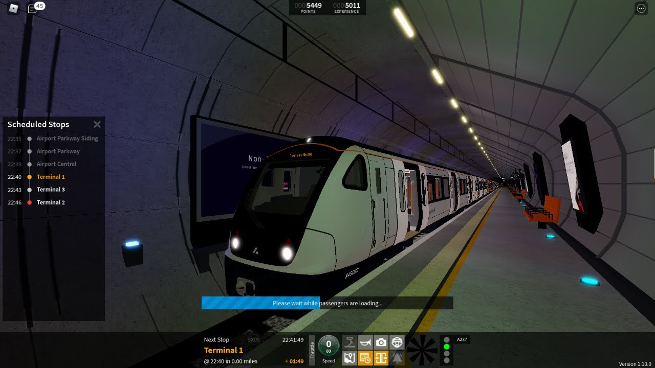 ROBLOX [HD] - SCR V1.10.0 - Класс 345 - Терминалы Airlink R060 Shuttle