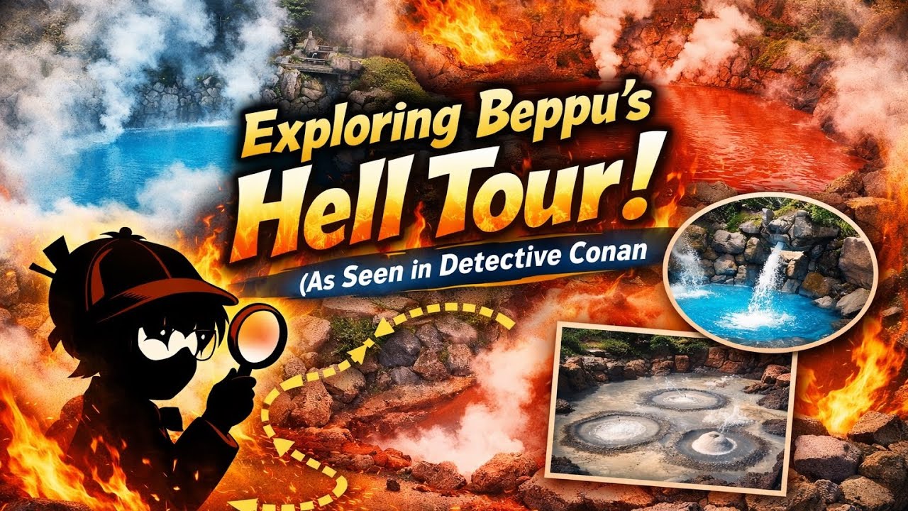 Exploring Beppu’s Seven Hells with Conan