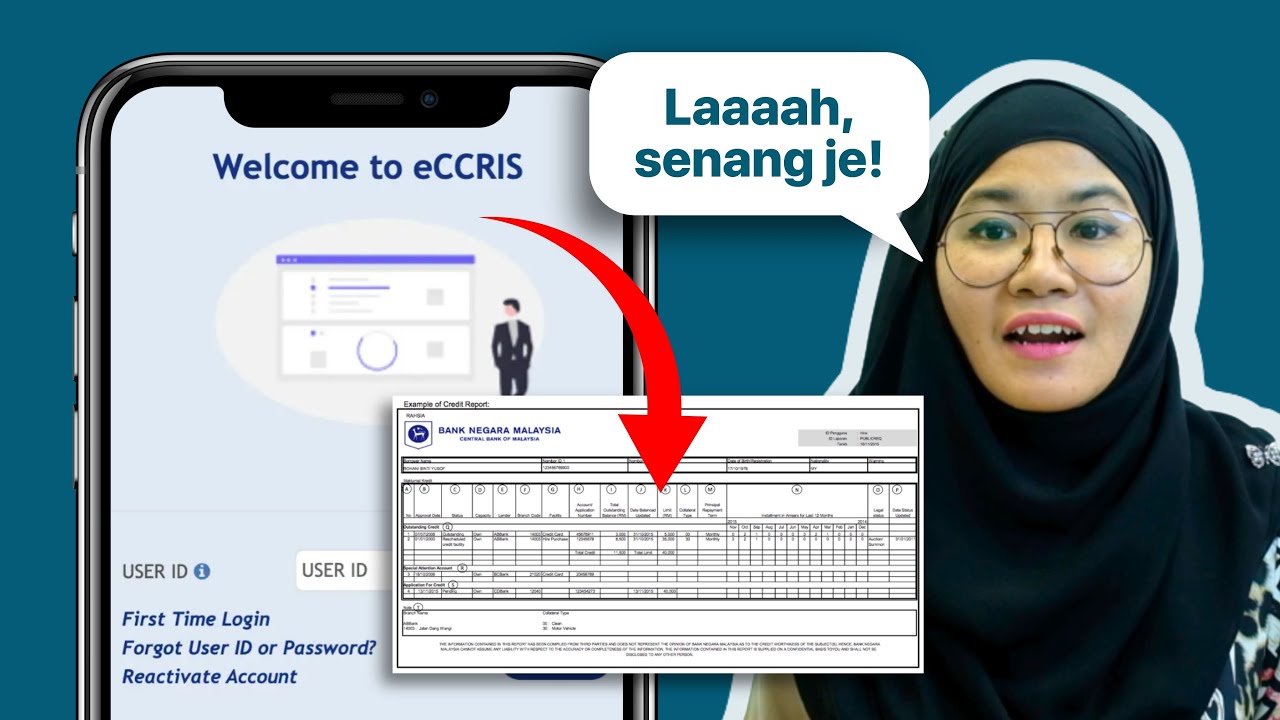 Cara Check CCRIS Online (eCCRIS) Cepat & Mudah, Tak Perlu Dokumen