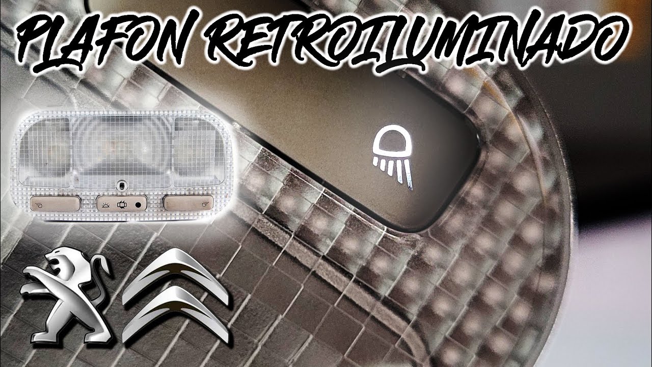 Plafon Led Retroiluminado | Partner, Berlingo, 308, C4, 301, C-Elysee, 3008,5008 | Francisco Moran