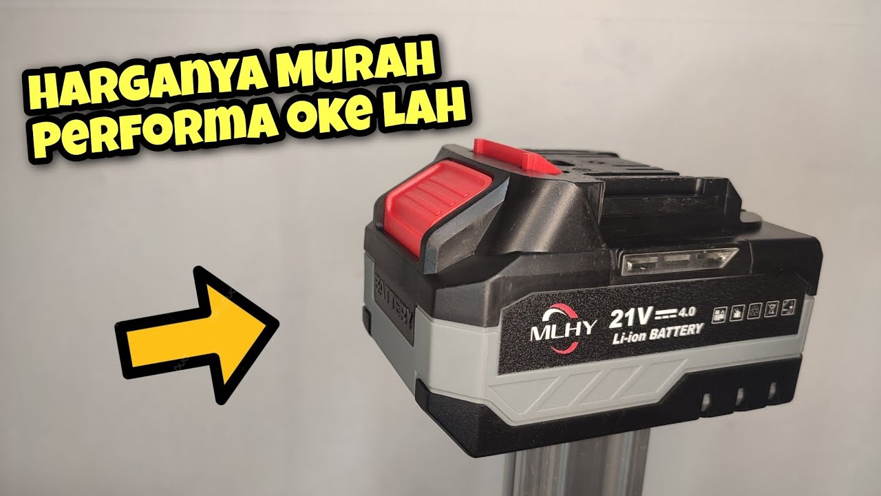 Tes Kapasitas Real Baterai MLHY 4Ah Model Terbaru