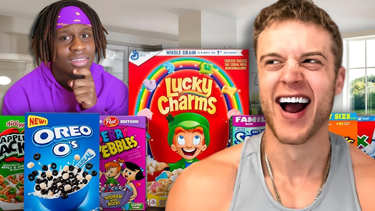 UK vs USA Cereal Taste Test ft. Joe Bartolozzi