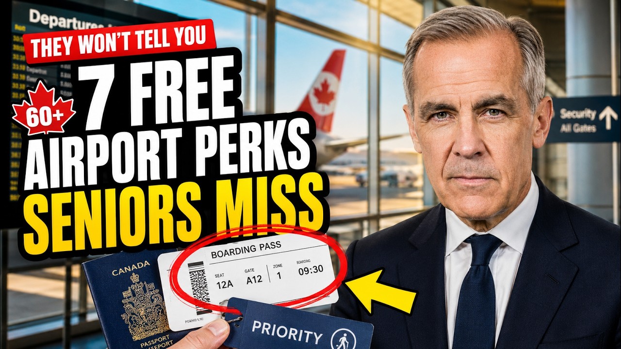 ✈️ Летаете после 60? 7 скрытых привилегий в аэропортах Канады, о которых не знают пожилые люди (б...