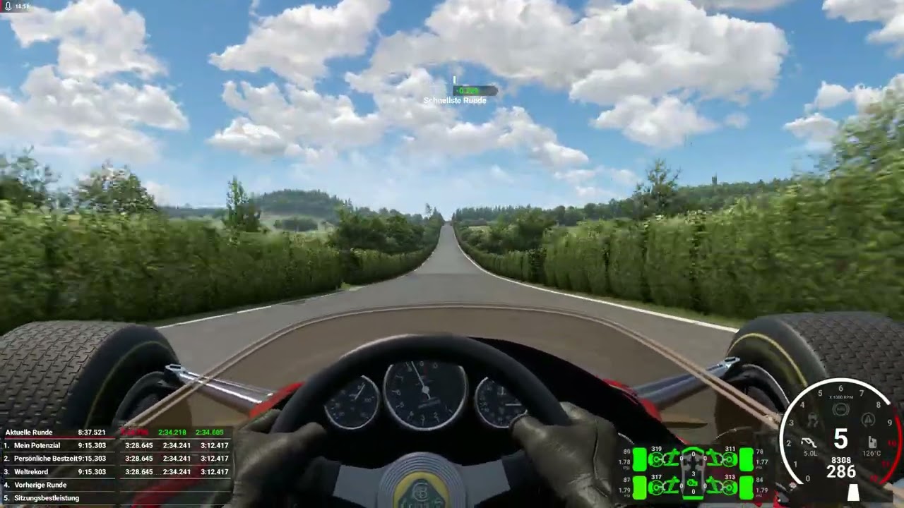 Automobilista 2 - Nordschleife & Südschleife World Record – Formula Vintage Gen2 Onboard 9:15.159