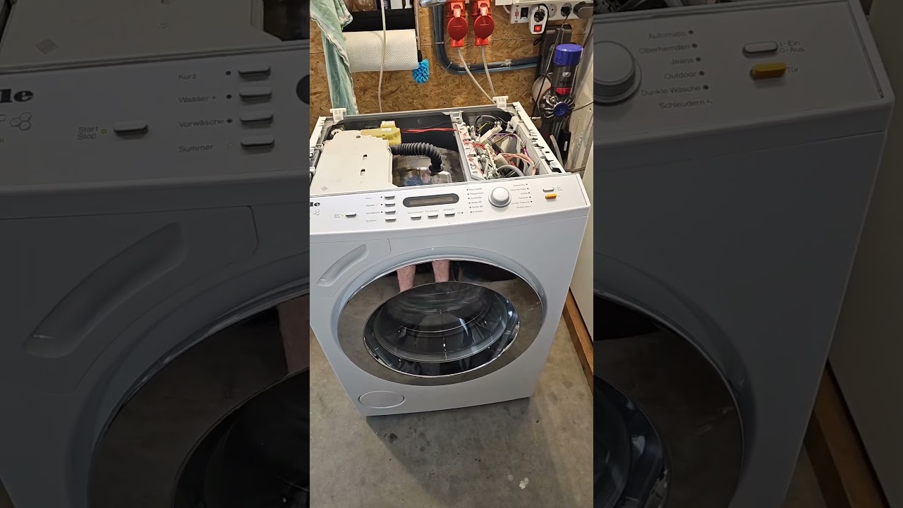 Miele EXKLUSIV EDITION W4164 unbalanced spin burst (Walked)