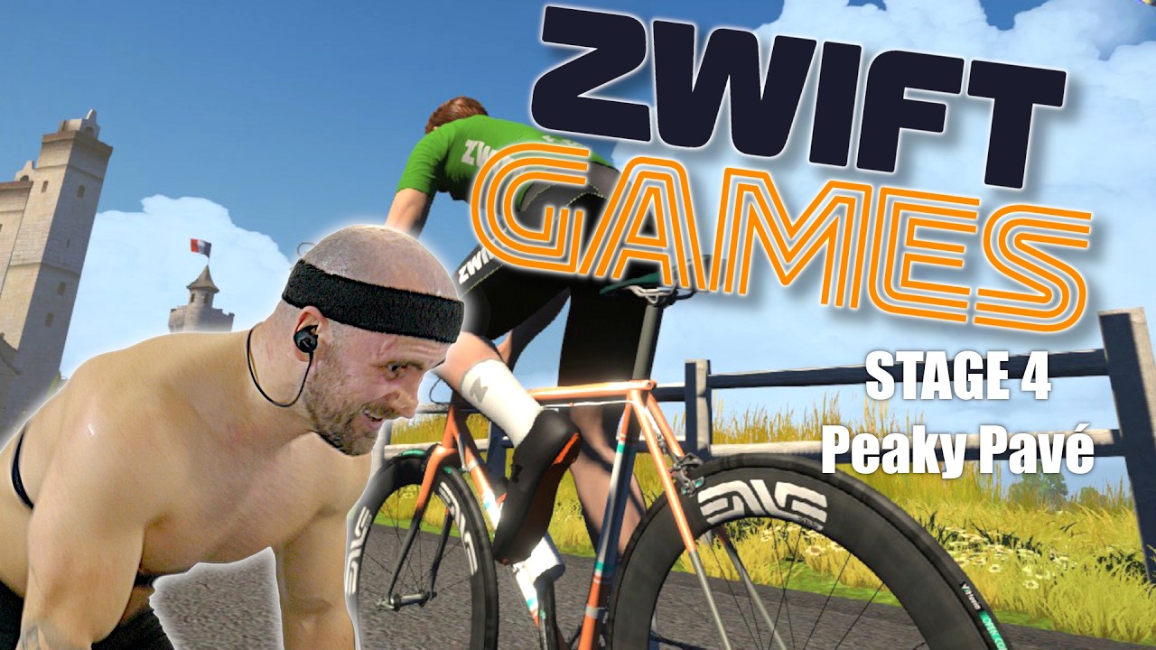 ZWIFT GAMES Stage 4 'Peaky Pav&eacute;' in ZRS 510-650 Category