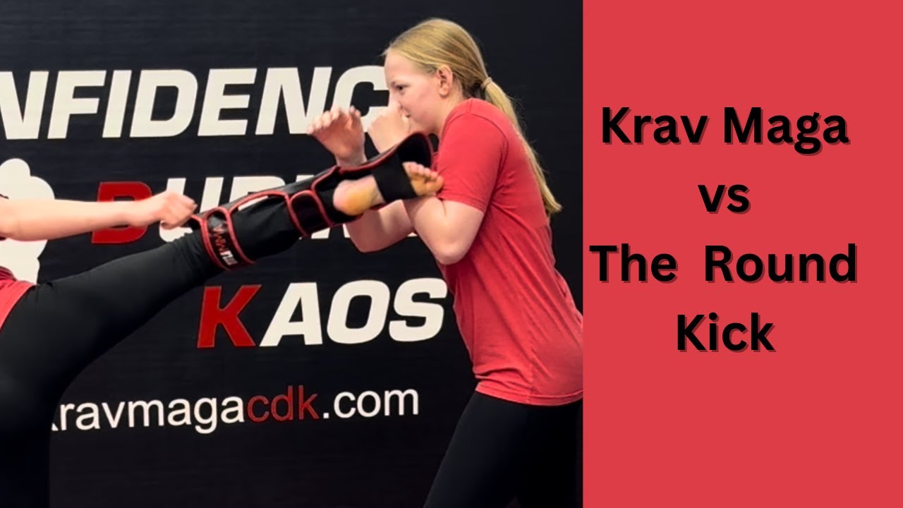 Krav Maga vs a round Kick