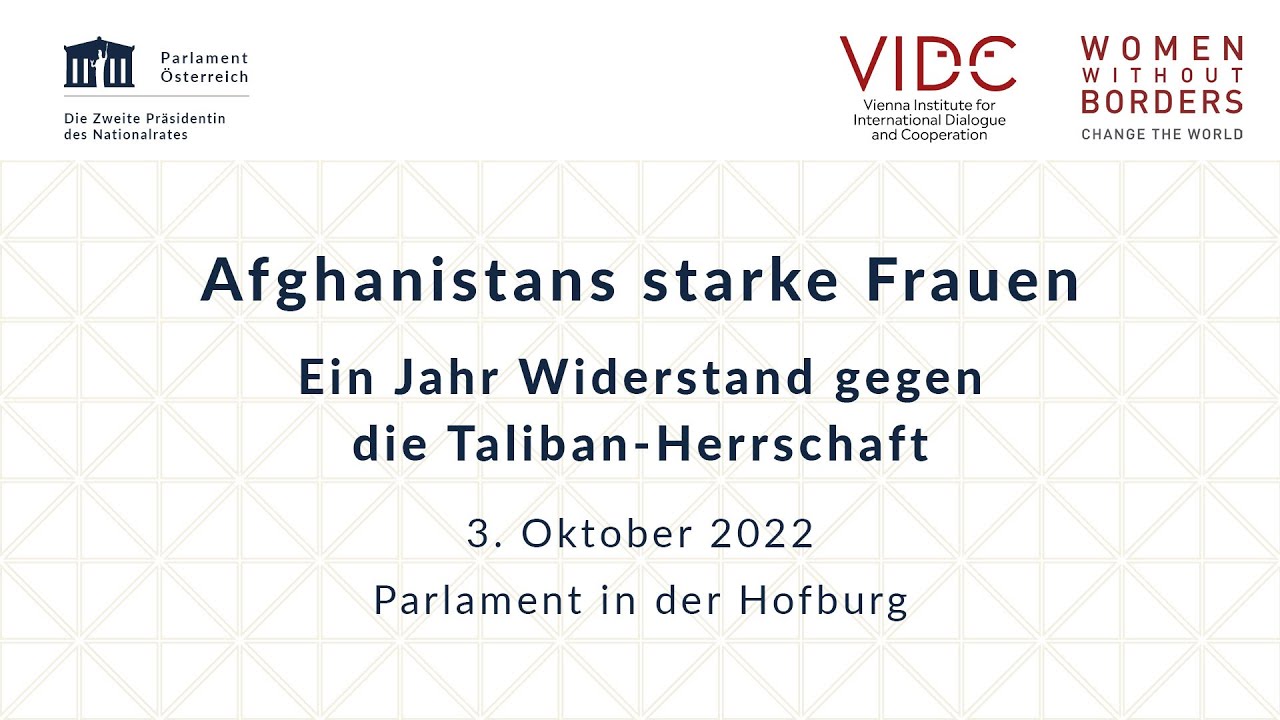 Afghanistans starke Frauen. Ein Jahr Widerstand gegen die Taliban-Herrschaft.