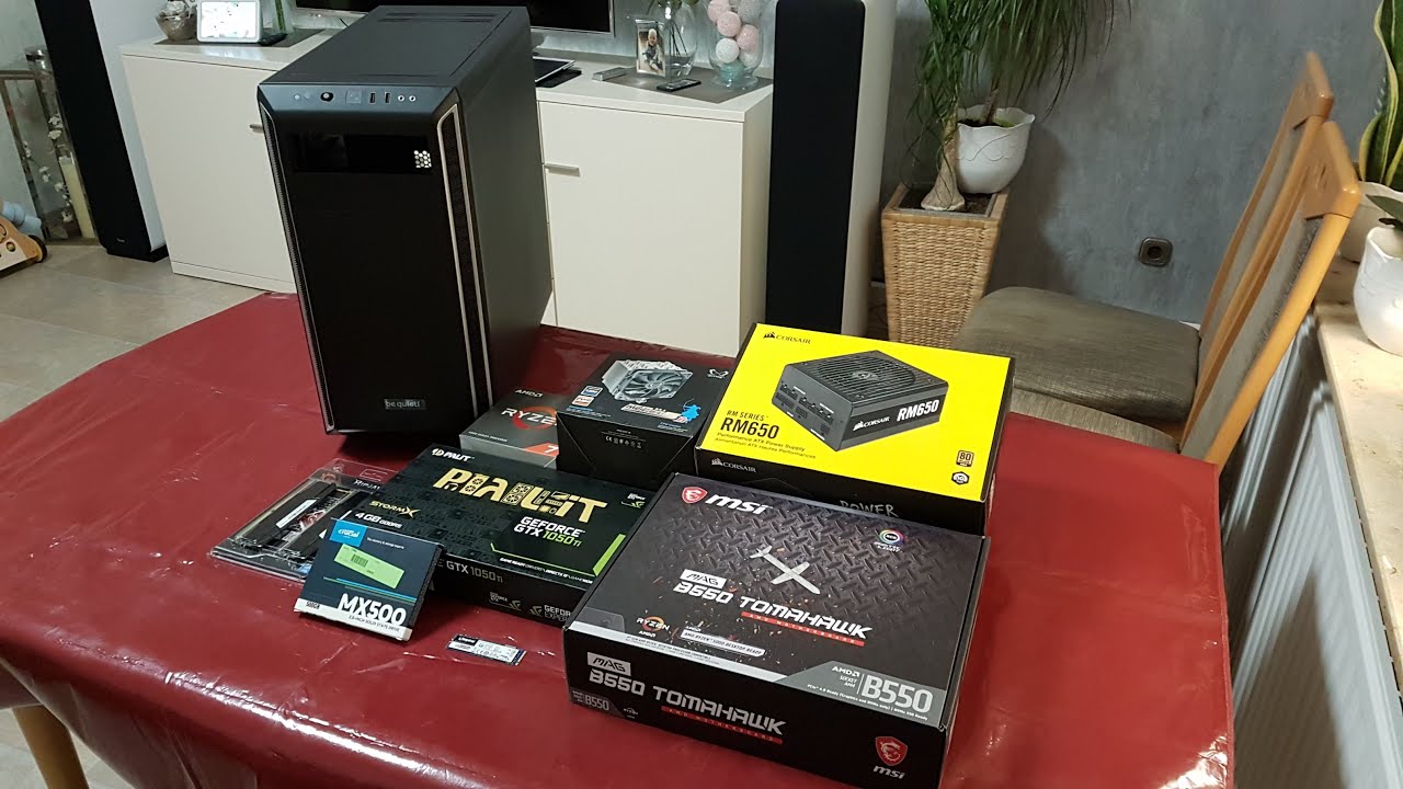 Project - AMD Ryzen 7 5800X / MSI MAG B550 Tomahawk - PC Machine 2022