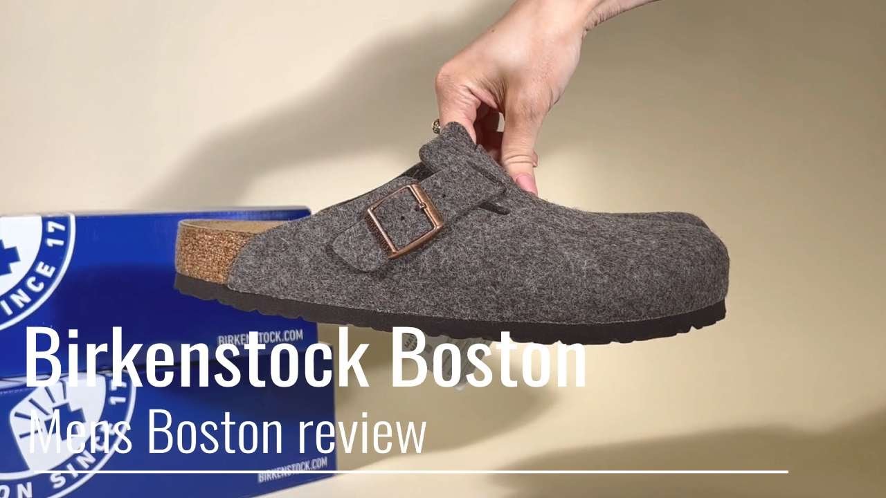 Birkenstock Boston | Reviewing the wool & nubuck men's Birkenstock Boston